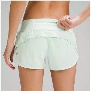 Lululemon Speed Up Low-Rise Lined Short 2.5" Mint Size 4